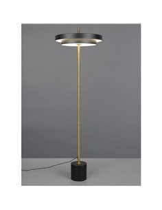 Lámpara LED de pie KEATON 21W 2400lm, regulable 2300+3000+4000K IP20 Negro/dorado 2
