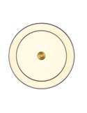 Plafón de techo LED KEATON 34,5W 4000Lm DIP SWITCH 2300+3000+4000K Negro/dorado