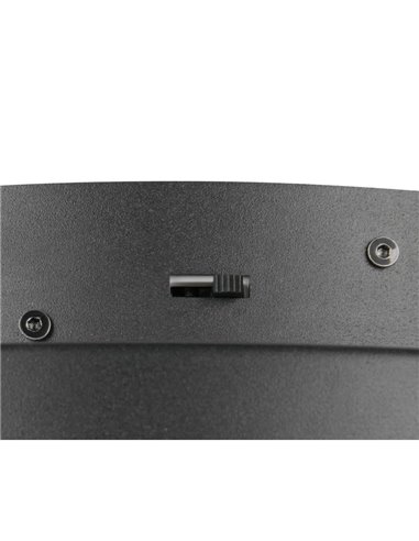 Plafonnier LED KEATON 34,5 W 4000 lm, commutateur DIP, 2300 + 3000 + 4000 K, noir/or