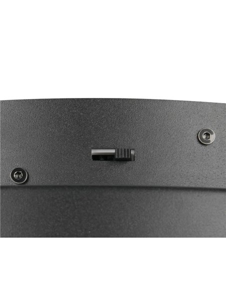 Plafón de techo LED KEATON 34,5W 4000Lm DIP SWITCH 2300+3000+4000K Negro/dorado