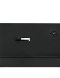 Lámpara de techo LED KEATON 5 luces 50W 5900Lm DIP SWITCH 2300+3000+4000K Negro/dorado