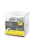 Cortina para exterior 400 LEDS carámbanos con 100 tiras, 20mx0,6m, blanco cálido, 8 funciones, memoria y temporizador, IP44