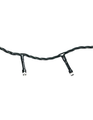 Guirlande lumineuse extérieure plate à 600 LED, 30 m, blanc chaud, 8 fonctions, mémoire et minuterie, basse tension, IP44