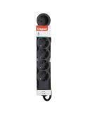 Base múltiple Legrand de 6 tomas 2P+T 16A 230V con cable 3 m y diseño plano