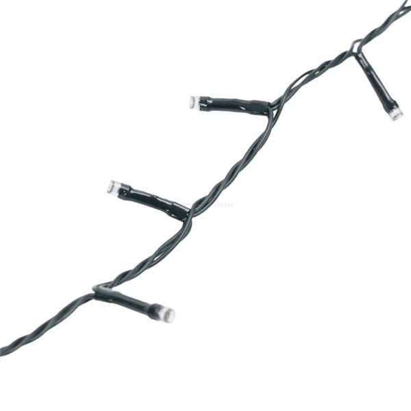 Guirnalda de 1000 luces LED de colores 50m bajo voltaje, RGBY, 8 funciones+mem+temp, interior/exterior IP44