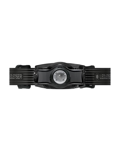 Frontal LED MH3 200lm, alcance 130m, autonomía 4–35h IP54 con clip convertible Gris