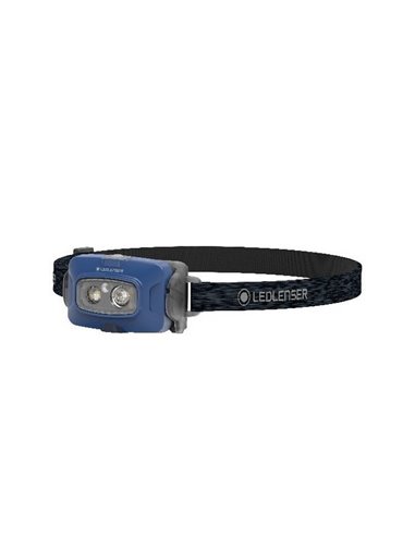 Farol LED HF4R CORE 2000Lm alcance 220m Li-ion 3700 mAh, carregamento magnético 3,7V IP68 Azul