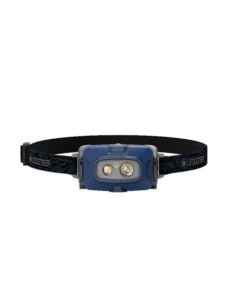 Linterna frontal LED HF4R CORE 2000Lm alcance 220m Li-iON 3700 mAh, 3.7V carga magnética IP68 Azul