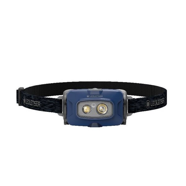 Farol LED HF4R CORE 2000Lm alcance 220m Li-ion 3700 mAh, carregamento magnético 3,7V IP68 Azul