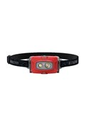 Frontal LED HF4R CORE 2000Lm 220m batería recargable Li-iON 3700 mAh, 3.7V IP68 Rojo