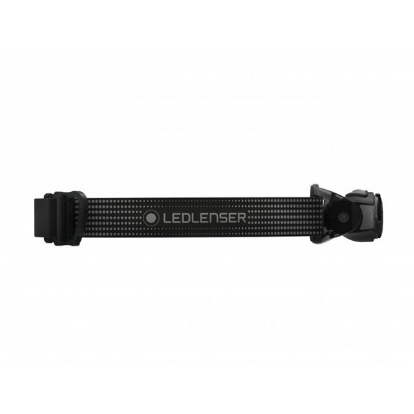 Linterna frontal LED MH5 400 lm, alcance 180 m recargable IP54 con clip Negro/gris
