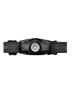 Linterna frontal LED MH5 400 lm, alcance 180 m recargable IP54 con clip Negro/gris
