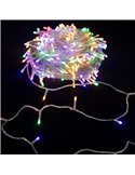 Guirnalda de 400 luces LED de colores RGBY 20m, 8 modos, bajo voltaje, IP44