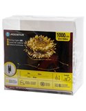 Guirnalda LED de 400 luces de bajo voltaje 20m, blanco cálido con 8 modos, IP44
