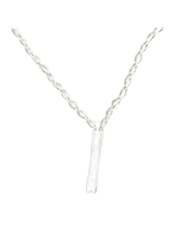 Cortina de 200 luzes LED planas em formato de gelo (onda), baixa tensão, 10m, branco quente, 8 modos, IP44