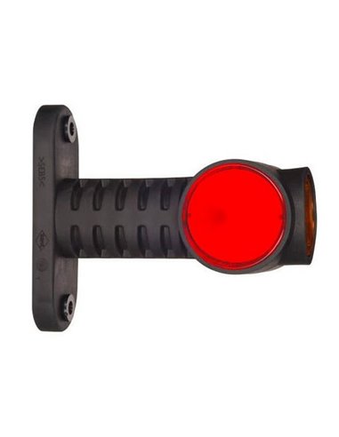 Buzina de néon LED LD 2030, 3 funções, mãos-livres, reta e flexível, homologada para 12/24V R1, SM1 e A IP68