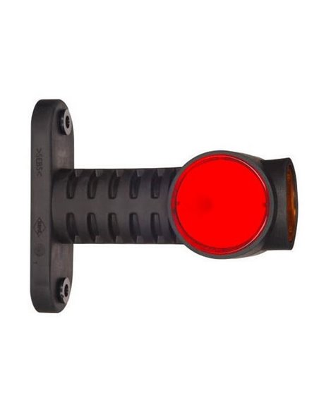 Cuerno LED Neon LD 2030, 3 funciones, sin mano, recto y flexible, 12/24V homologado R1, SM1 y A IP68