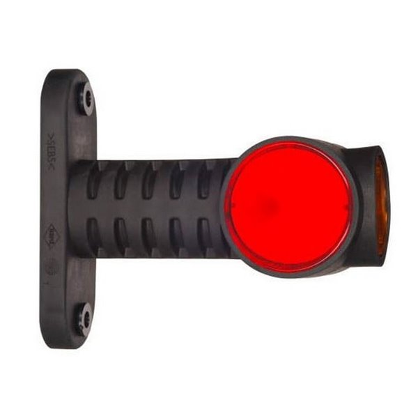 Klaxon néon LED LD 2030, 3 fonctions, mains libres, droit et flexible, homologué 12/24 V R1, SM1 et A IP68