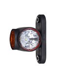 Cuerno LED brazo corto, sin mano 12/24V homologado R1, SM1 y A IP68