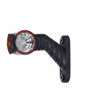 Sirene LED, braço longo, 12/24V, homologada R1, SM1 e IP68.