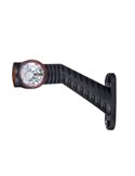Cuerno LED brazo inclinado largo 12/24V homologado R1, SM1 y A IP68