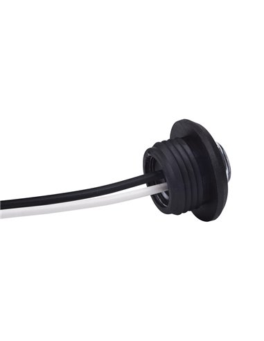 Piloto LED de posición delantero/lateral/trasero Ø1,9cm 12/24V homologado A-SM1-R1 IP68