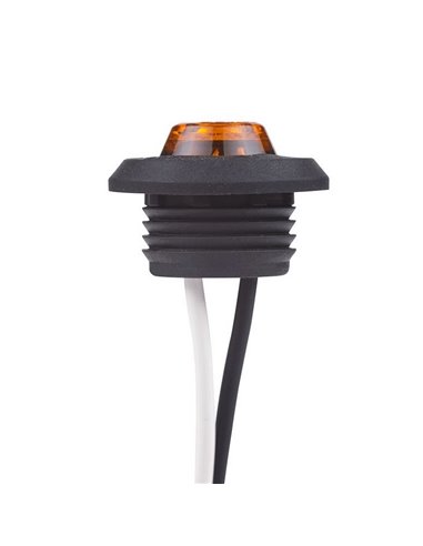 Feu de position LED avant/latéral/arrière Ø1,9 cm 12/24 V homologué A-SM1-R1 IP68