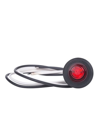 Piloto LED de posición delantero/lateral/trasero Ø1,9cm 12/24V homologado A-SM1-R1 IP68