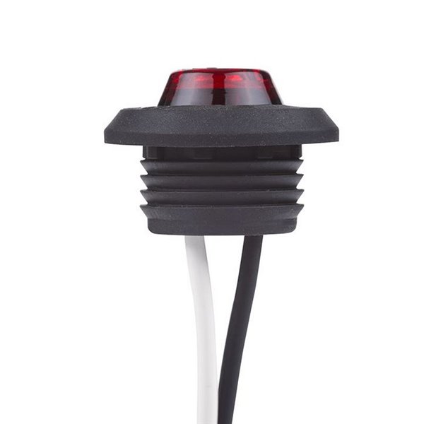 Feu de position LED avant/latéral/arrière Ø1,9 cm 12/24 V homologué A-SM1-R1 IP68