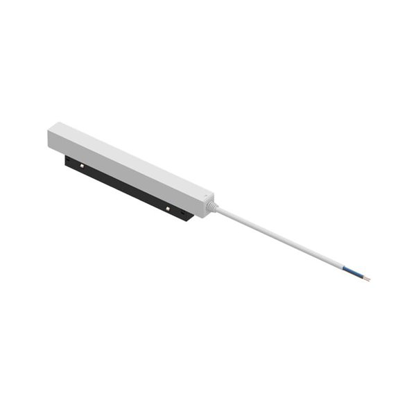 Alimentation magnétique blanche 48 V 100 W pour rail magnétique (alimentation 06)