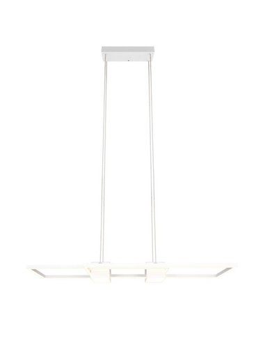 Lámpara colgante LED minimalista ALBANY 37W 4300lm, 2700-6500K IP20 Blanco