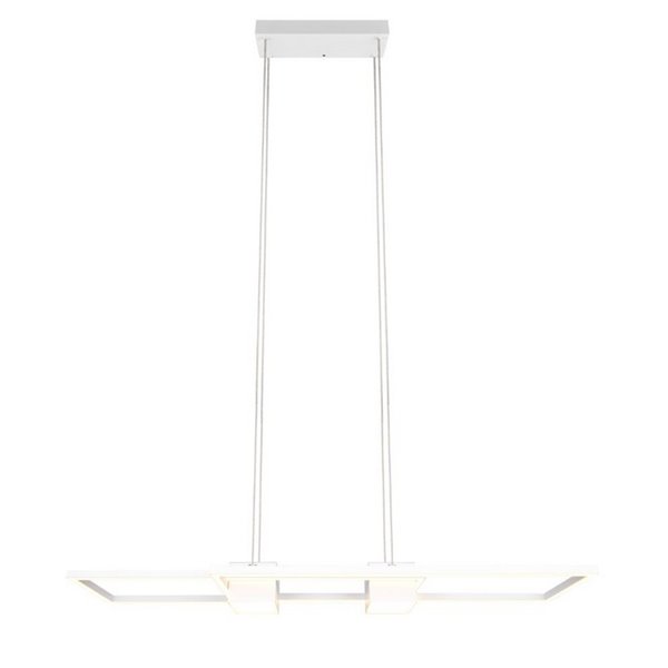 Luminária pendente minimalista de LED ALBANY, 37W, 4300lm, 2700-6500K, IP20, branca
