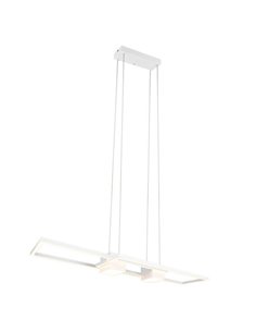Luminária pendente minimalista de LED ALBANY, 37W, 4300lm, 2700-6500K, IP20, branca
