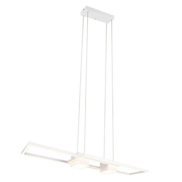 Suspension LED minimaliste ALBANY 37 W 4300 lm, 2700-6500 K IP20 Blanc