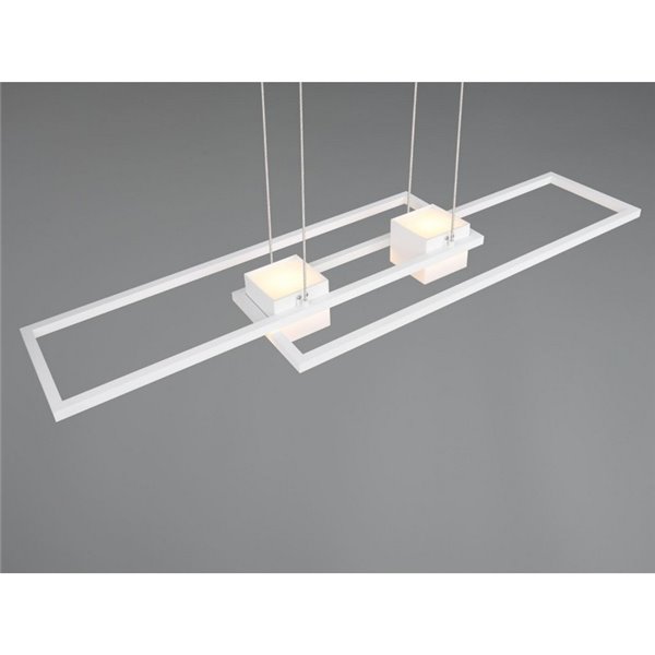 Lámpara colgante LED minimalista ALBANY 37W 4300lm, 2700-6500K IP20 Blanco