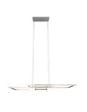Lámpara de techo LED minimalista ALBANY 37W 4300lm, 2700-6500K IP20 Níquel