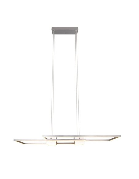 Luminária de teto LED minimalista ALBANY 37W 4300lm, 2700-6500K IP20 Níquel