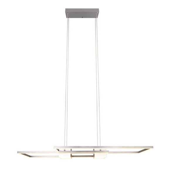 Lámpara de techo LED minimalista ALBANY 37W 4300lm, 2700-6500K IP20 Níquel