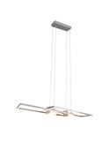 Lámpara de techo LED minimalista ALBANY 37W 4300lm, 2700-6500K IP20 Níquel