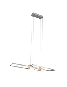 Lámpara de techo LED minimalista ALBANY 37W 4300lm, 2700-6500K IP20 Níquel