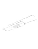 Plafón de techo LED ALBANY rectangular 37W 4300lm, 2700 - 6500K IP20 Blanco