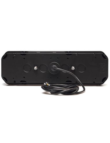 Piloto trasero LED con intermitente dinámico y luz de matrícula inferior con logo retroiluminado F1, AR, S1, 2aD, R1, L, IIIA