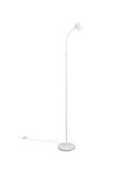 Lámpara de pie TARYN 133,5cm foco orientable bombilla excl. 1x GU10 max. 5W IP20 Blanco