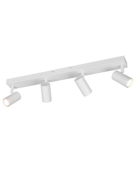 Luminária de teto TARYN com 4 lâmpadas (não inclusas), 4x GU10 máx. 5W IP20 Branca