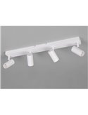 Luminária de teto TARYN com 4 lâmpadas (não inclusas), 4x GU10 máx. 5W IP20 Branca