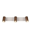 Réglette de plafond TARYN à 3 LED, ampoules non incluses, 3 x GU10 max. 5 W, IP20, noire