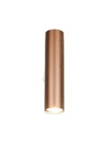 Aplique de pared TARYN alargado bombillas excl. 2x GU10 max. 5W IP20 Café