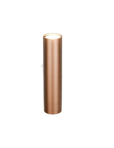 Applique murale allongée TARYN, ampoules non incluses, 2 x GU10 max. 5 W IP20 Café