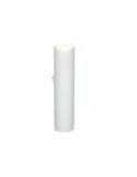 Aplique de pared TARYN alargado bombillas excl. 2x GU10 max. 5W IP20 Blanco