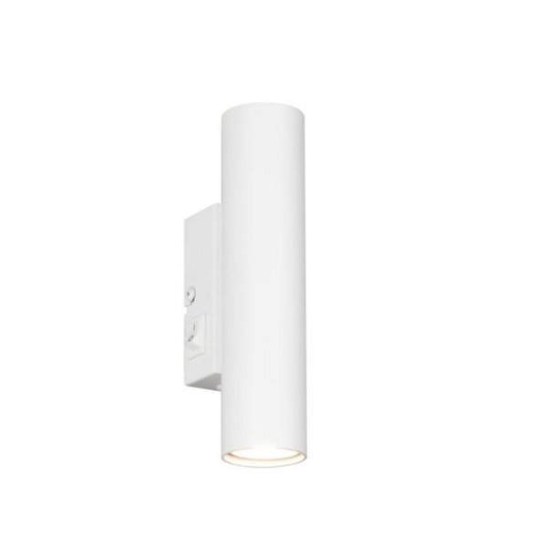 Applique murale allongée TARYN, ampoules non incluses, 2 x GU10 max. 5 W IP20 Blanc